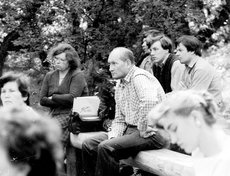 Встреча проходила в ЦПКиО, пришло много жителей города