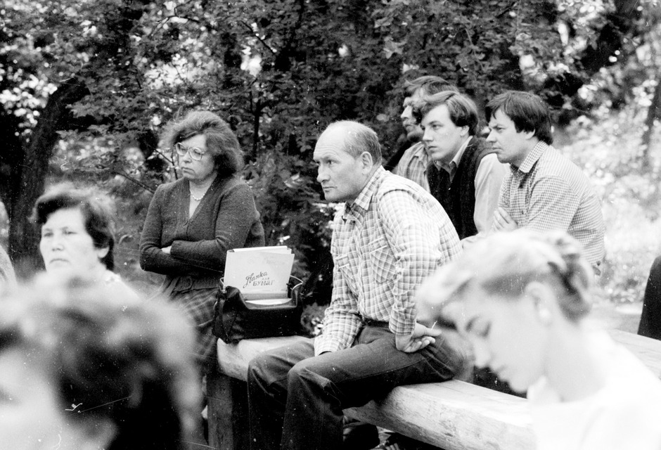 Встреча проходила в ЦПКиО, пришло много жителей города