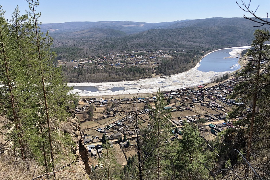 Вид с утеса 33 Богатыря. Фото Венеры Ивашковой