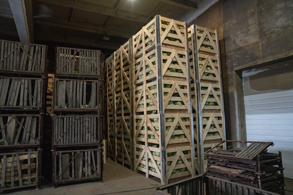 Капуста практически вся уже реализована