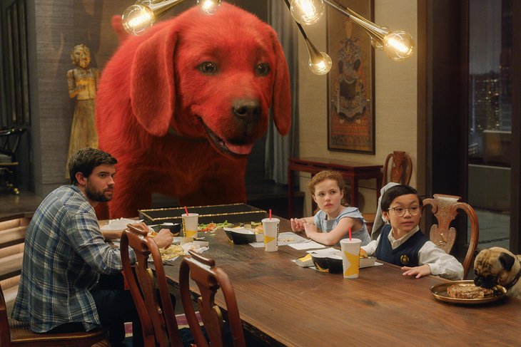 Кадр из фильма «Большой красный пёс Клиффорд». Фото с сайта Kinopoisk.ru