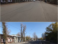 Правобережная округ. Улица Горная