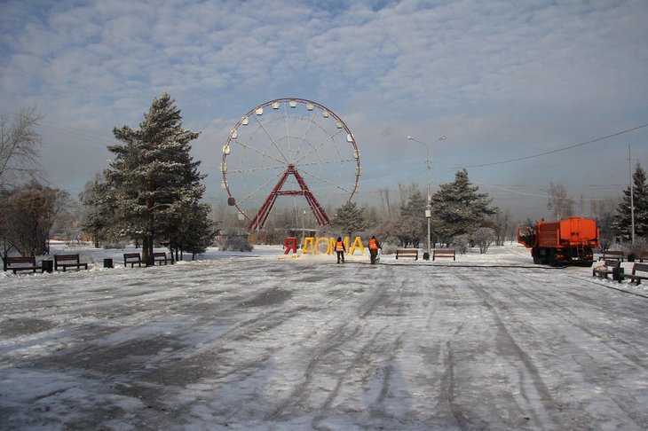 Каток будет готов к 24 декабря. Фото пресс-службы администрации Иркутска