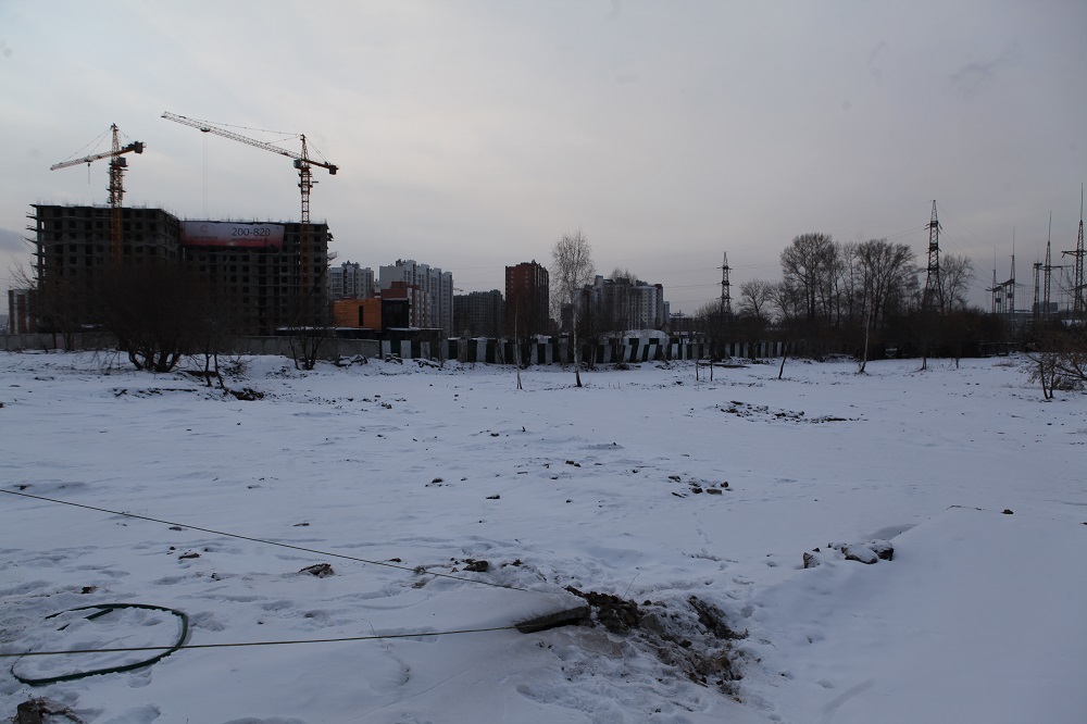Участок, на котором возведут соцобъекты