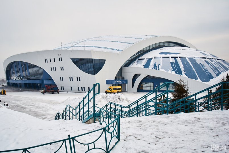 Ледовый дворец «Байкал». Фото Маргариты Романовой