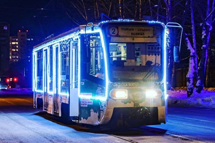 1 января транспорт будет работать по расписанию выходного дня. Фото пресс-службы администрации Иркутска