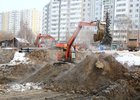 Обустройство котлована должны были закончить к 15 января. Фото пресс-службы администрации Иркутска