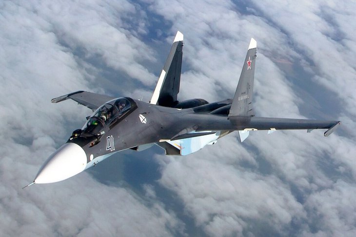 Самолет Су-30СМ2. Фото с сайта www.pinterest.ru