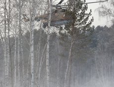 Сотрудники ОМОН на транспорте «Шквал» Росгвардии отработали алгоритм действий по поиску, задержанию и ликвидации условных вооружённых преступников в лесу.