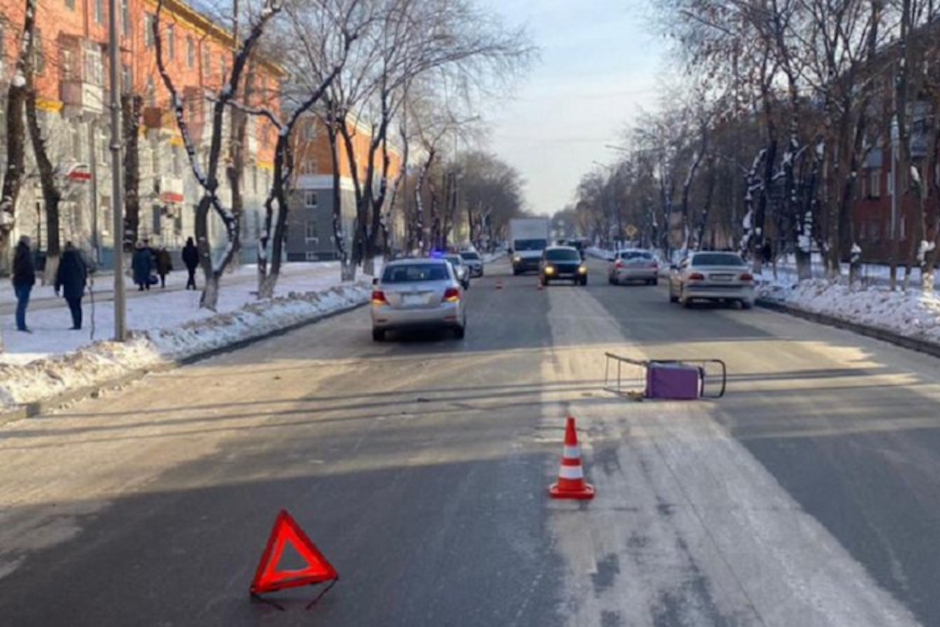 ДТП в Иркутске-2 на улице Сибирских Партизан