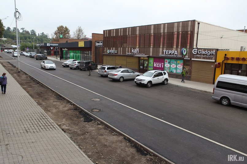 Реконструкцию Горной начали осенью прошлого года. Фотографии Дарьи Таракановой