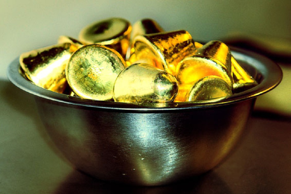 Бодайбинское золото. Фото предоставлено администрацией Бодайбо и района