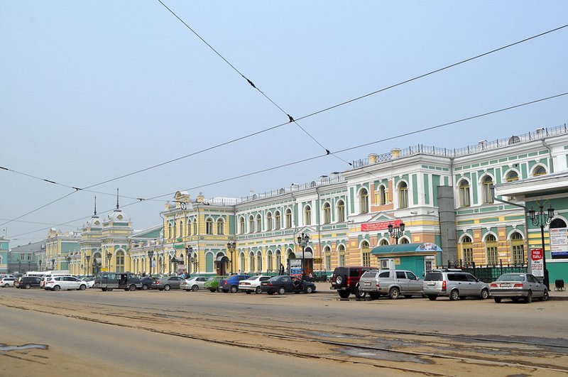 Иркутский вокзал жд фото