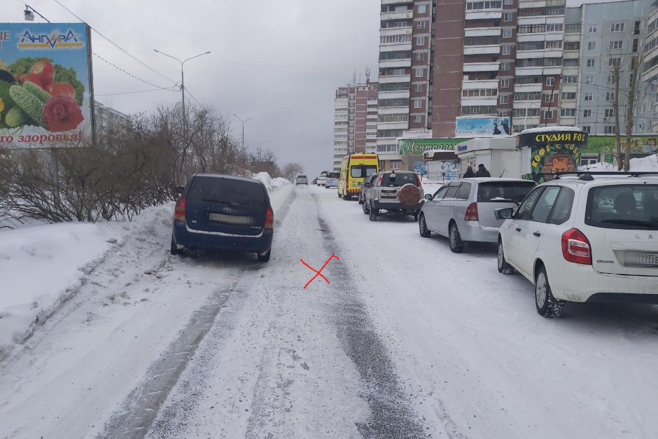 ДТП в городе Усть-Илимск