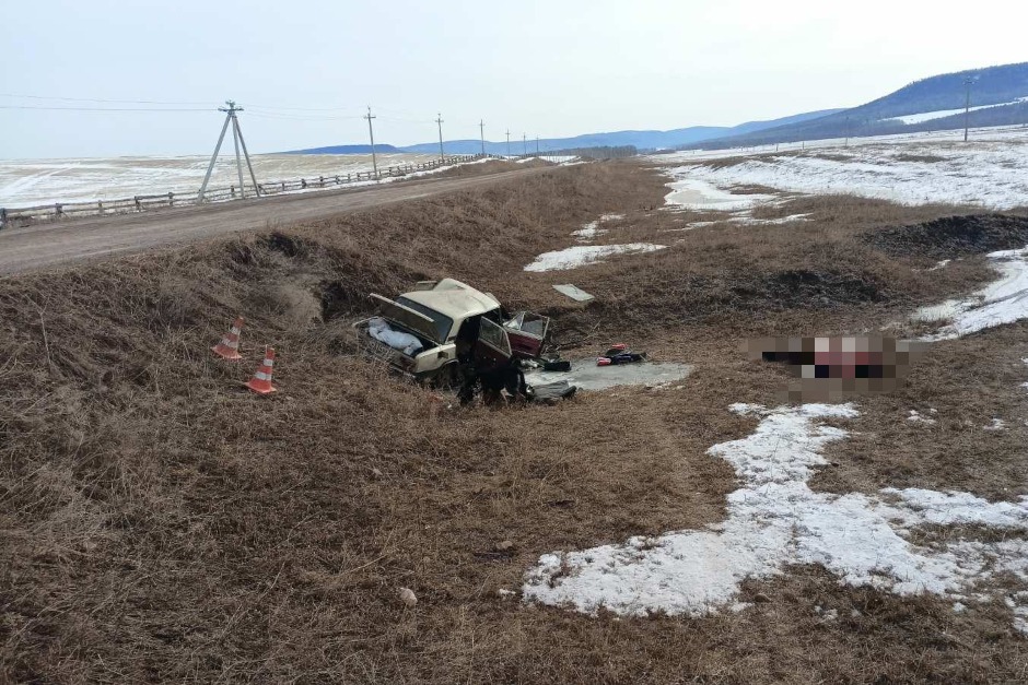 ДТП на 5-м километре автодороги «Тихоновка — Вершина» в Боханском районе