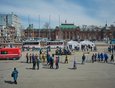 Соревнования среди спасателей прошли на площади перед дворцом спорта «Труд».