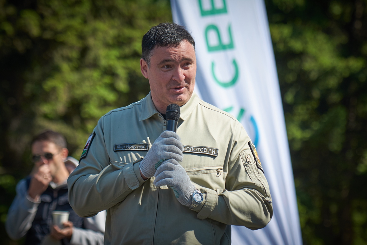 Мэр Иркутска Руслан Болотов