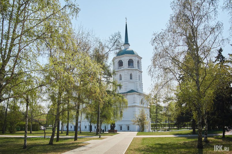 Спасская церковь — первый храм, который появился в Иркутском остроге