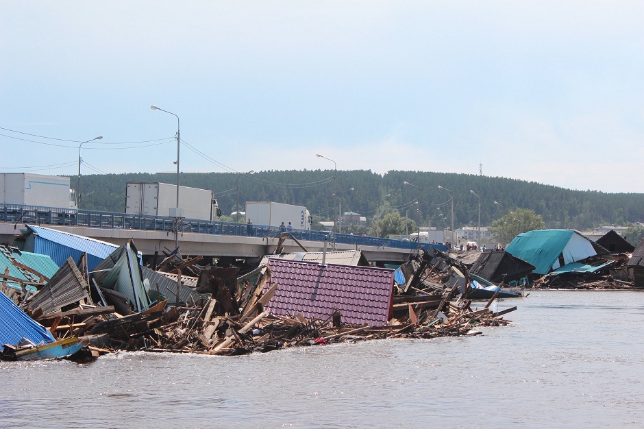 Наводнение в Тулуне. Фото Дарьи Васильевой, IRK.ru