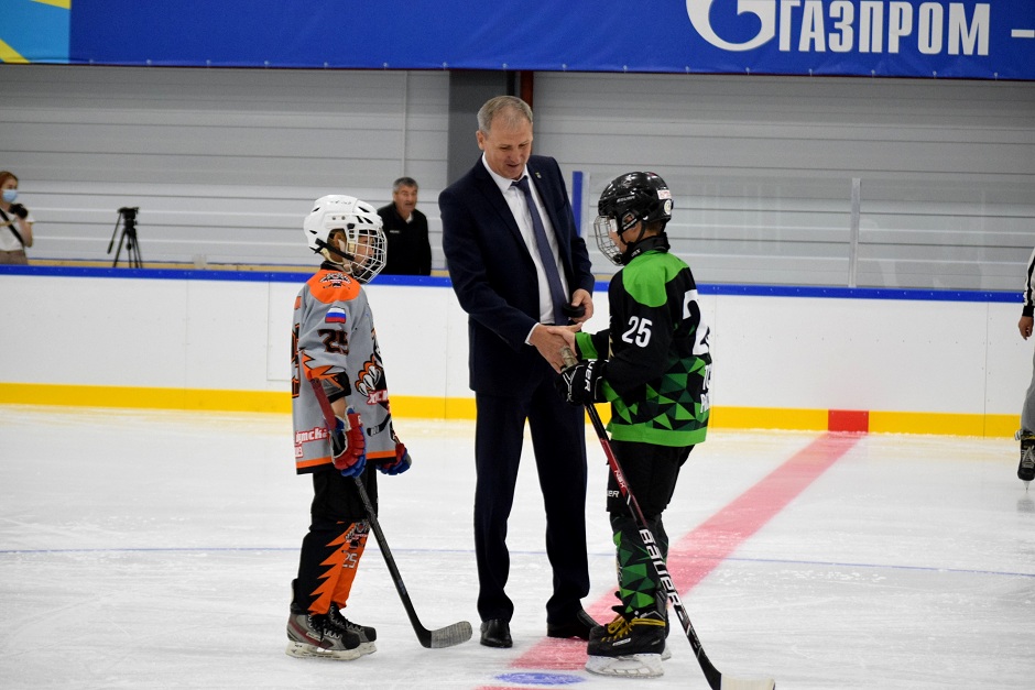 Открытие ФОКа «Тулун-Арена». Фото пресс-службы администрации Тулуна