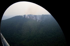 Лесные пожары. Фото пресс-службы правительства Иркутской области