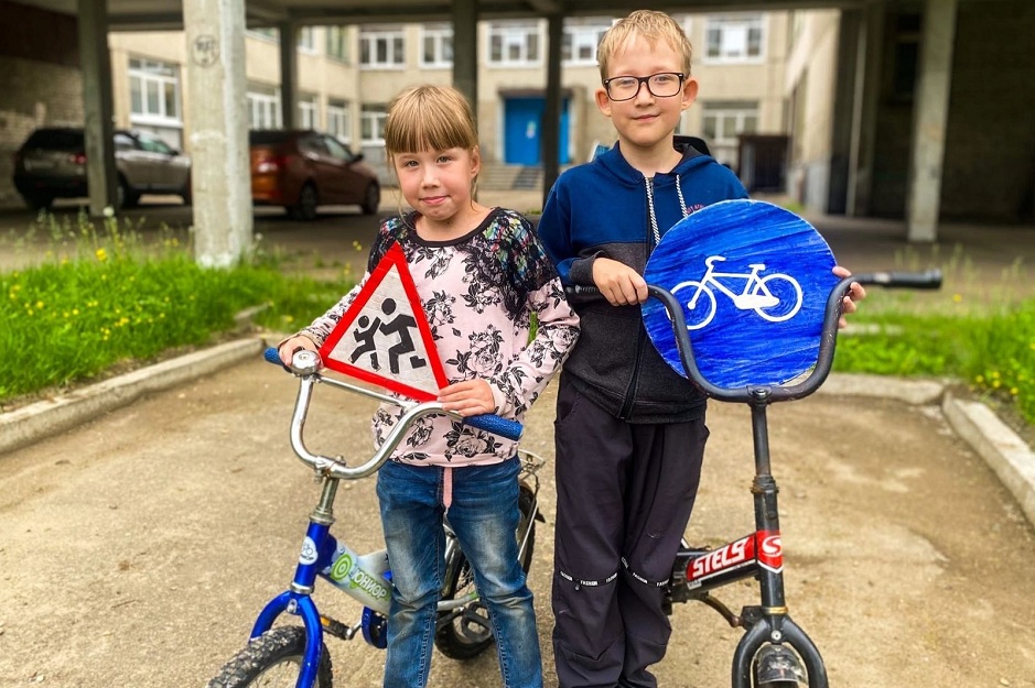 Мероприятие для детей в Ангарске. Фото Госавтоинспекции Иркутской области