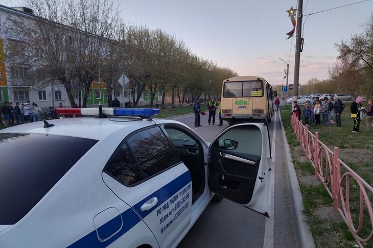 ДТП в Усолье-Сибирском. Фото пресс-службы ГУ МВД России по Иркутской области