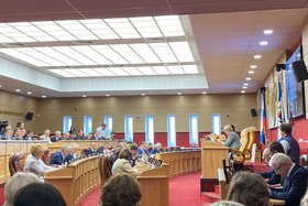 Заседание 57-й сессии Заксобрания Иркутской области. Фото IRK.ru