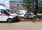 Авария на Рабочего Штаба. Фото пресс-службы ГУ МВД России по Иркутской области