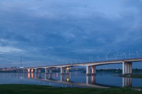 В Иркутске временно открыли съезд с Академического моста