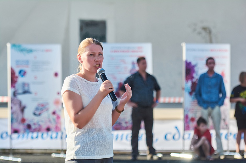 Галина Запольская, исполняющая обязанности заведующей отделом профилактики областного Центра СПИД