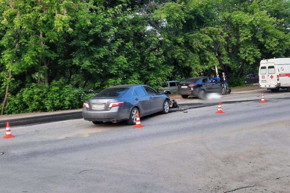ДТП в Иркутске на Старокузьмихинской улице