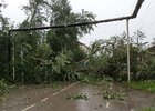 Последствия урагана в Киренске. Фото из телеграм-канала Игоря Кобзева