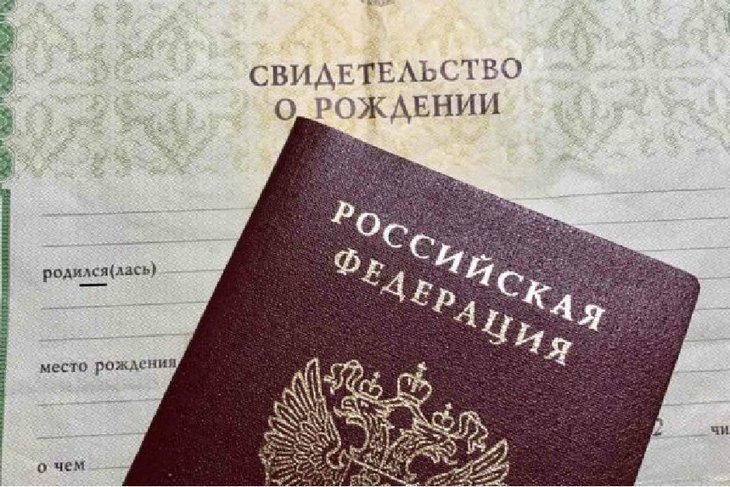 Паспорт и свидетельство о рождении. Фото с сайта ug.ru.