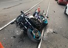 Мотоциклист погиб на улице Ленина. Фото пресс-службы ГУ МВД России по Иркутской области