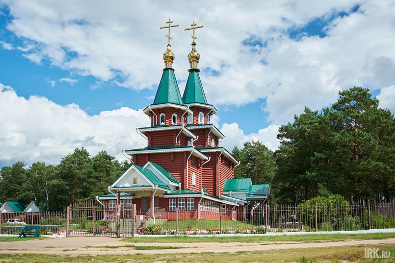 Храм Богоявления в Усть-Уде