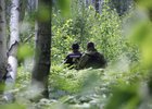 Поиски потерявшихся в лесу людей. Фото пресс-службы ГУ МВД России по Иркутской области