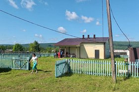 Поликлиника в отдом из отдаленных сел. Фото пресс-службы правительства Иркутской области