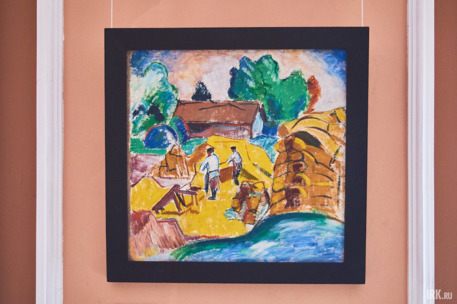 «Сельский пейзаж», 1910 год. Алексей Моргунов