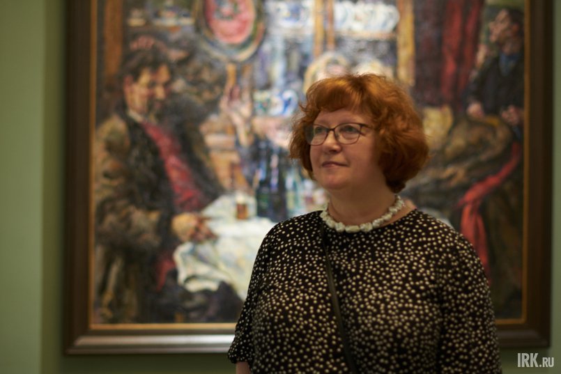Алиса Любимова, ответственный хранитель живописи второй половины 19 века — первой половины 20 века Русского музея