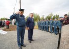 Александр Куренков и Игорь Кобзев в Тулуне. Фото пресс-службы правительства Иркутской области