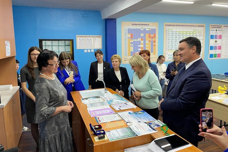 В школах Иркутска модернизировали пять классов. Фото пресс-службы администрации города