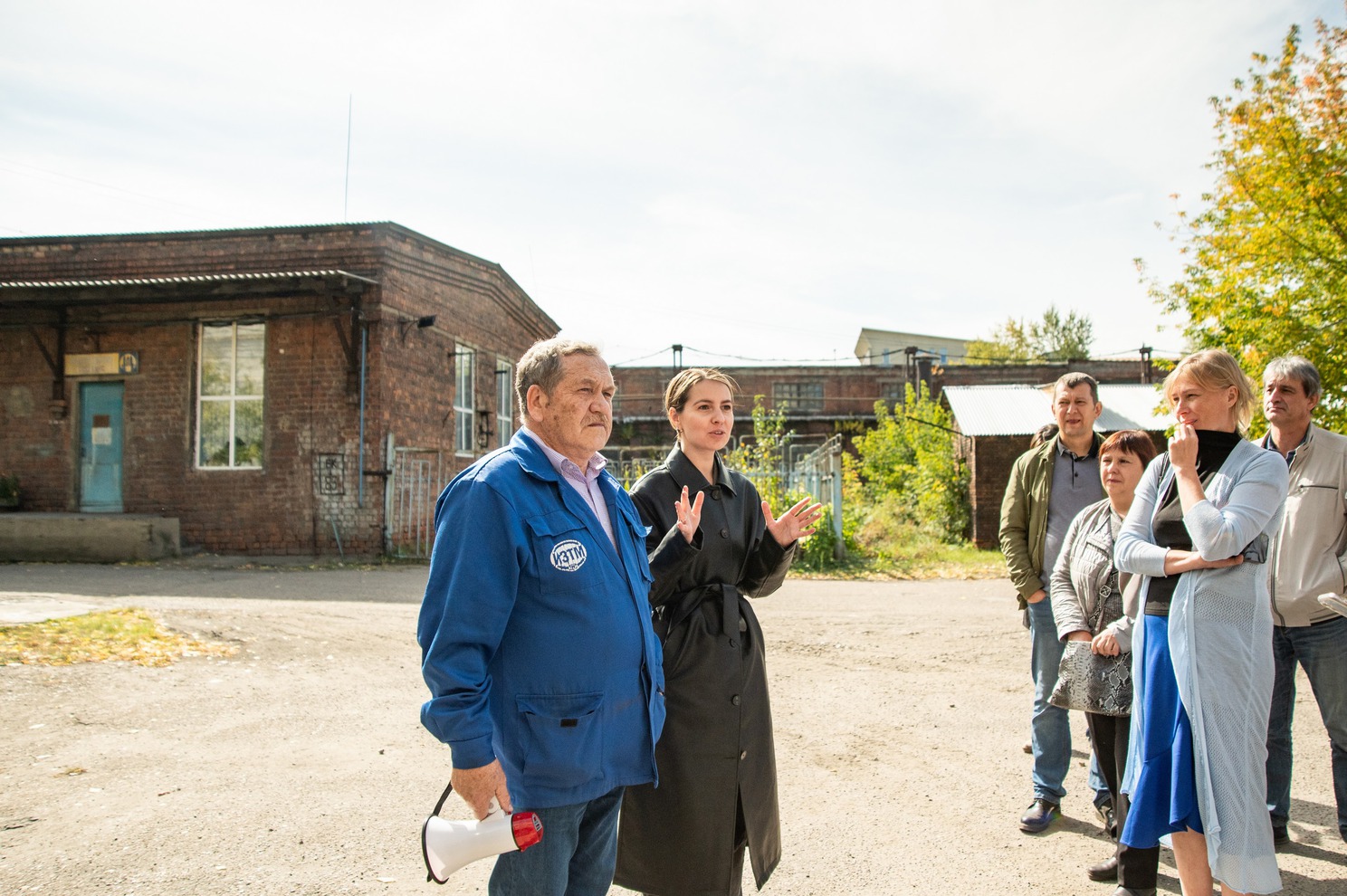 После экскурсии можно было задать дополнительные вопросы