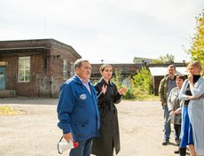 После экскурсии можно было задать дополнительные вопросы
