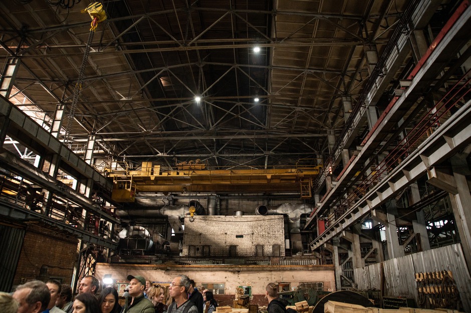 В этих цехах снимали художественный проект с Андреем Мерзликиным