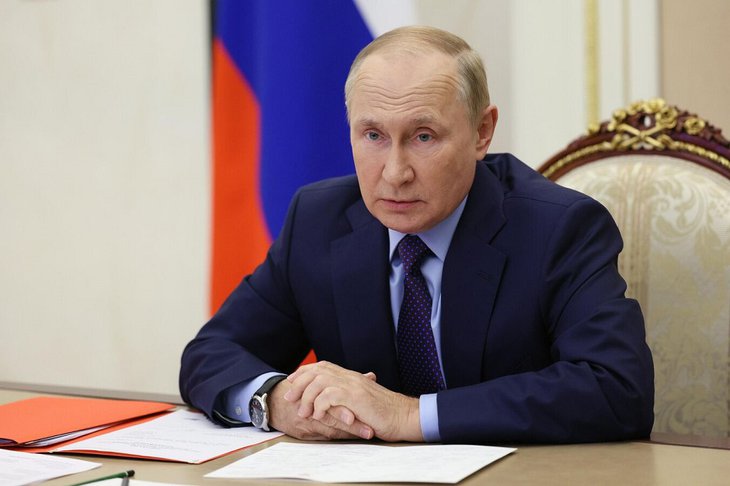 Президент РФ Владимир Путин. Фото с сайта pressfoto.ru