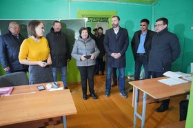 Депутаты Заксобрания на выезде в Баяндаевском районе