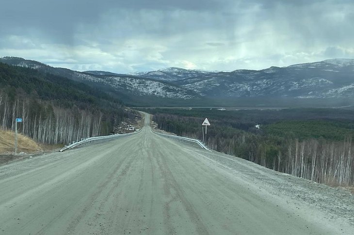 Дорога Бодайбо — Кропоткин. Фото с сайта правительства Иркутской области