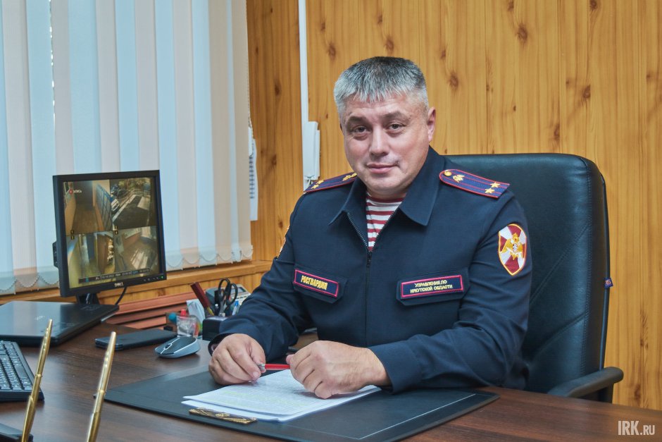 Сергей Малов, заместитель начальника Управления Федеральной службы войск национальной гвардии РФ по Иркутской области. Фото Маргариты Романовой