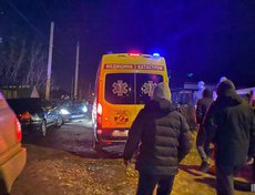 К месту событий прибыли экстренные службы. Фото Анастасии Марковой